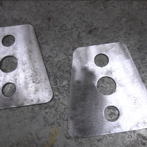 1967-1972 Ford F-100/F-250 Short Bed Conversion Frame Fish Plates